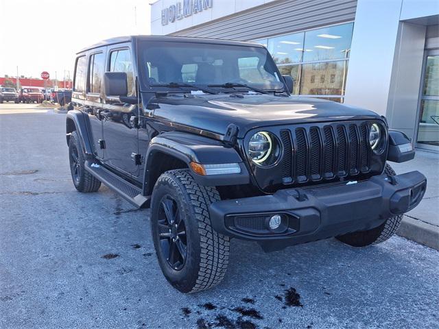 used 2022 Jeep Wrangler Unlimited car, priced at $38,700