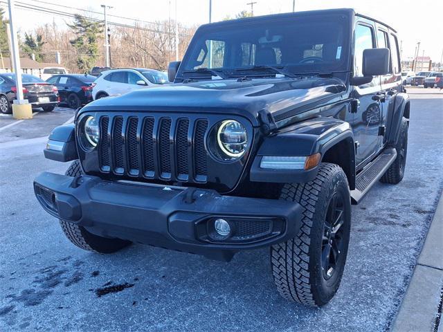 used 2022 Jeep Wrangler Unlimited car, priced at $38,700