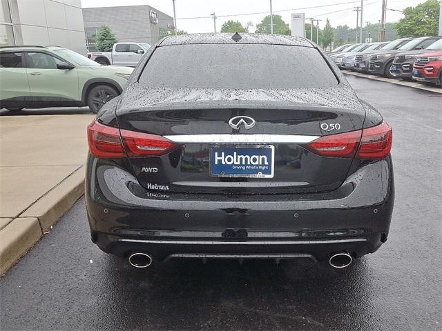 used 2022 INFINITI Q50 car, priced at $32,200