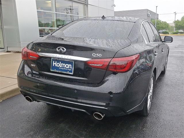 used 2022 INFINITI Q50 car, priced at $32,200