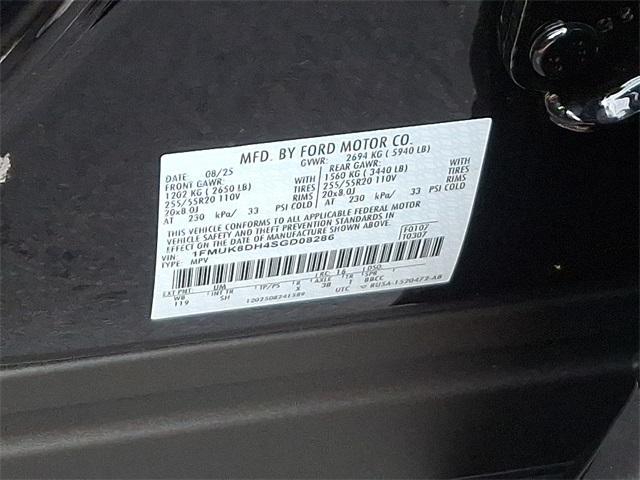 new 2025 Ford Explorer car, priced at $45,810