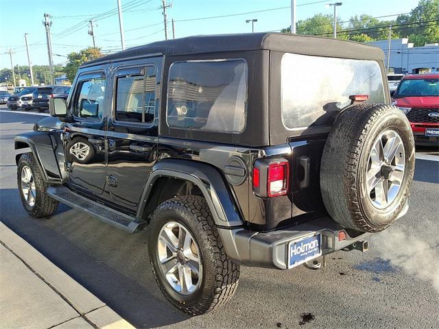 used 2022 Jeep Wrangler Unlimited car, priced at $25,963