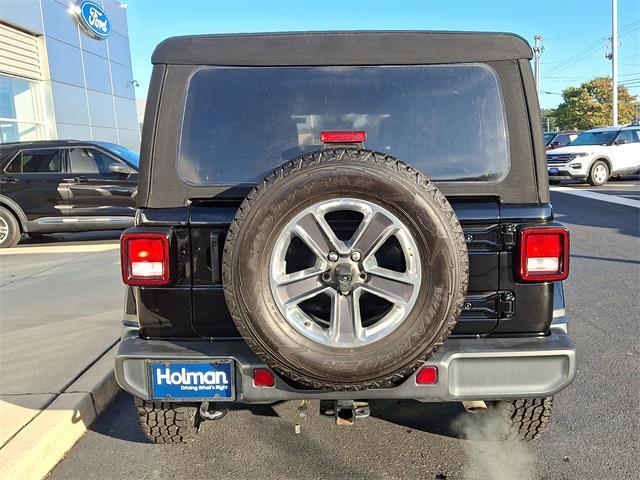 used 2022 Jeep Wrangler Unlimited car, priced at $25,963