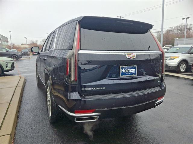 used 2021 Cadillac Escalade car, priced at $59,998