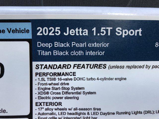 new 2025 Volkswagen Jetta car, priced at $25,524
