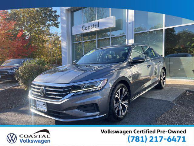 used 2022 Volkswagen Passat car, priced at $17,958