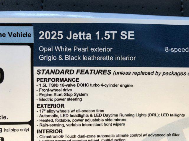 new 2025 Volkswagen Jetta car, priced at $26,678