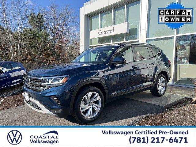 used 2021 Volkswagen Atlas car, priced at $27,969