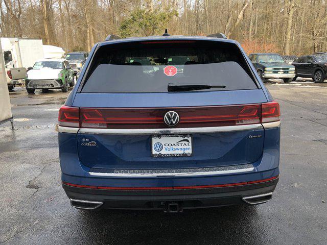 new 2025 Volkswagen Atlas car, priced at $46,317