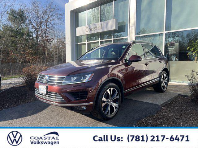 used 2017 Volkswagen Touareg car, priced at $14,434