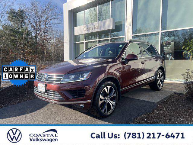 used 2017 Volkswagen Touareg car, priced at $14,434