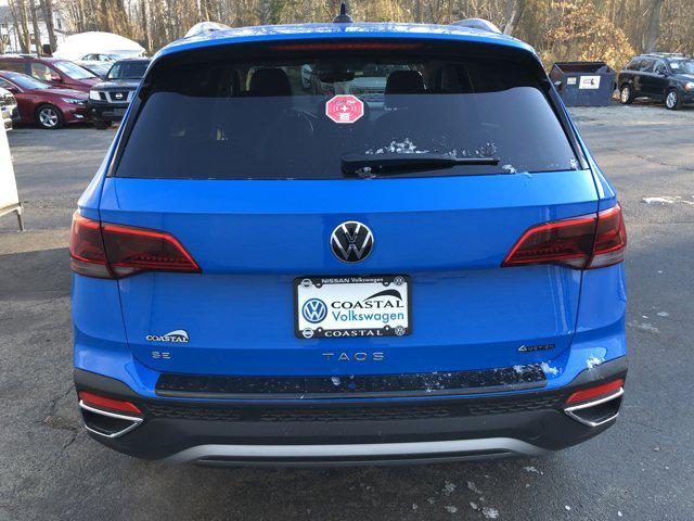 new 2024 Volkswagen Taos car, priced at $32,062