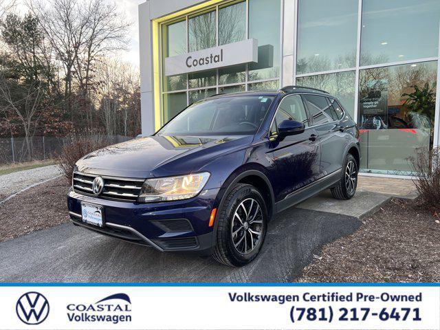 used 2021 Volkswagen Tiguan car, priced at $20,528