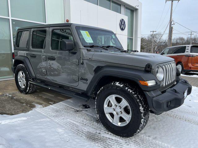 used 2021 Jeep Wrangler Unlimited car, priced at $25,868