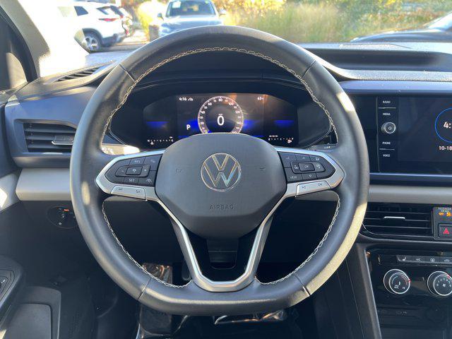 used 2023 Volkswagen Taos car, priced at $22,730