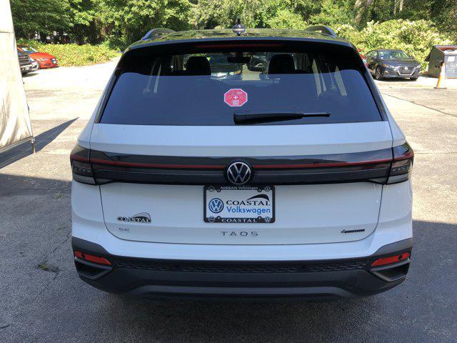 new 2025 Volkswagen Taos car, priced at $33,504