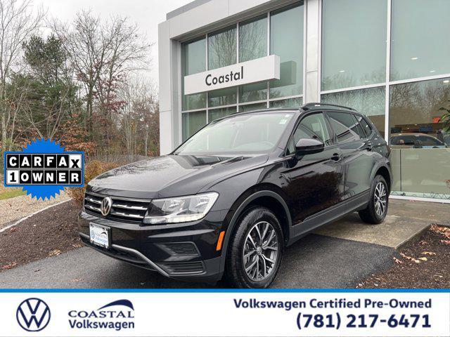 used 2021 Volkswagen Tiguan car, priced at $19,920