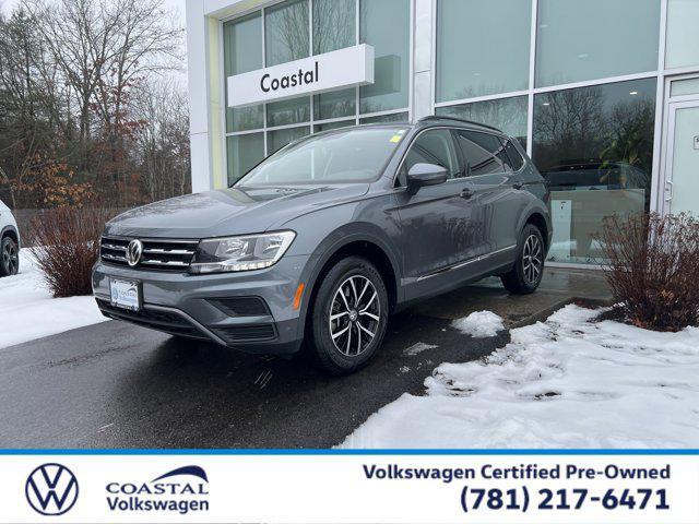 used 2021 Volkswagen Tiguan car, priced at $21,798