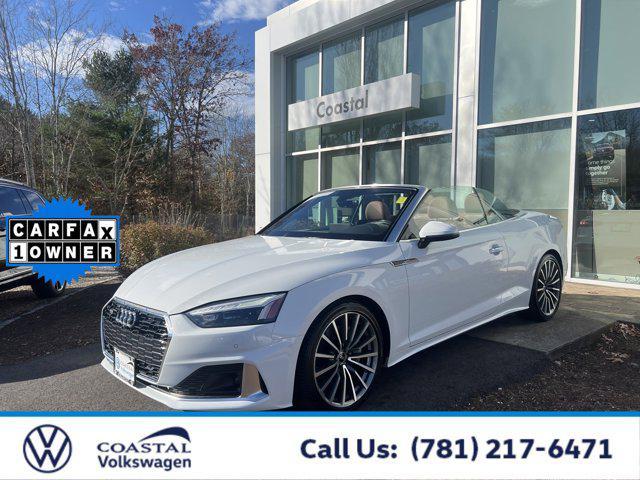 used 2021 Audi A5 car, priced at $39,978