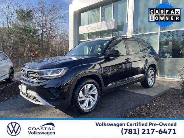 used 2021 Volkswagen Atlas car, priced at $24,897