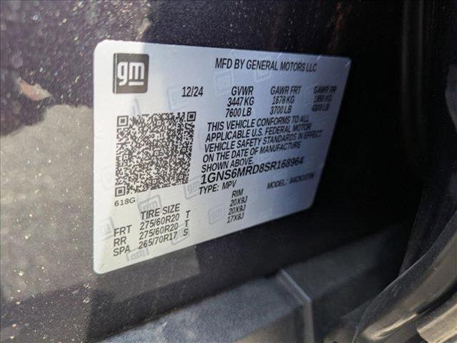new 2025 Chevrolet Tahoe car, priced at $62,507