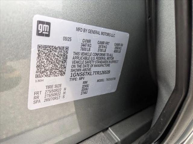 new 2026 Chevrolet Tahoe car, priced at $88,034