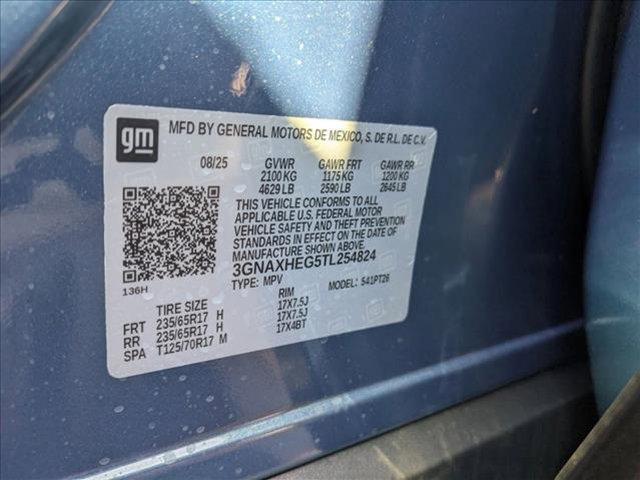 new 2026 Chevrolet Equinox car, priced at $28,105