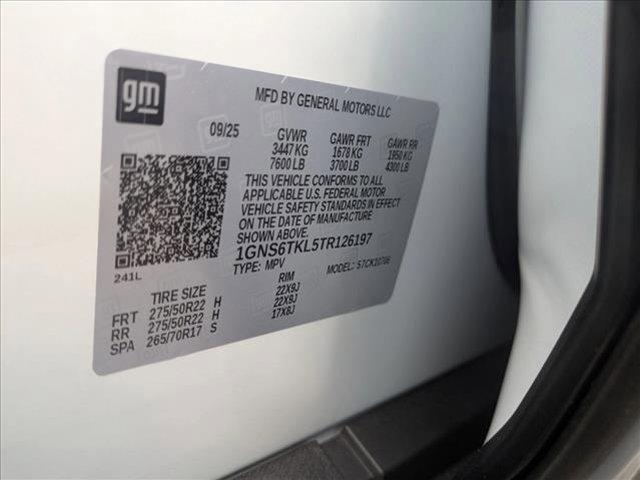new 2026 Chevrolet Tahoe car, priced at $88,940