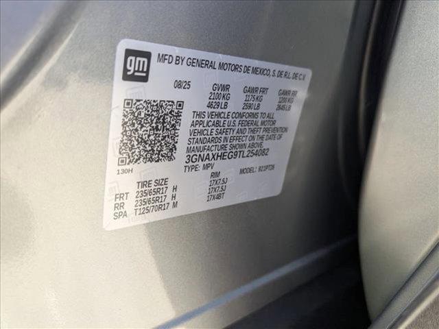 new 2026 Chevrolet Equinox car, priced at $28,105