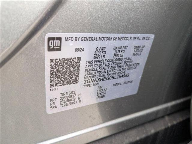 new 2025 Chevrolet Equinox car, priced at $30,112