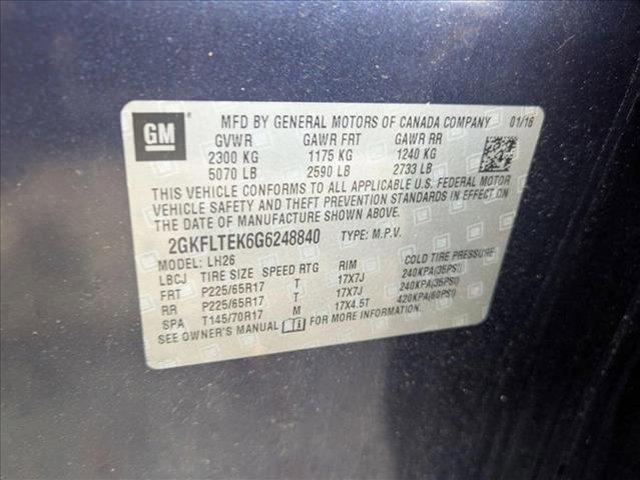 used 2016 GMC Terrain car, priced at $8,882