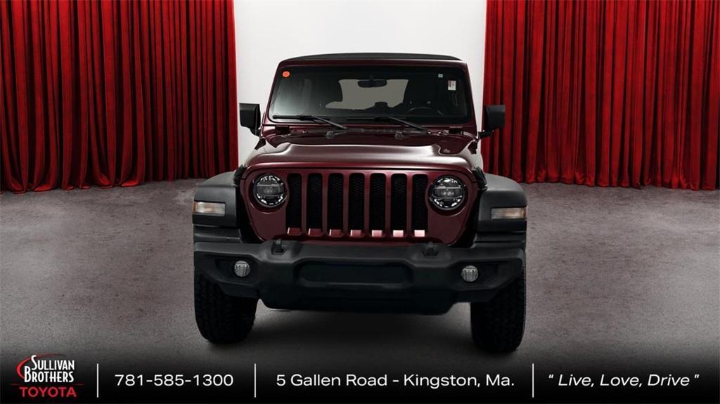 used 2021 Jeep Wrangler Unlimited car, priced at $31,887