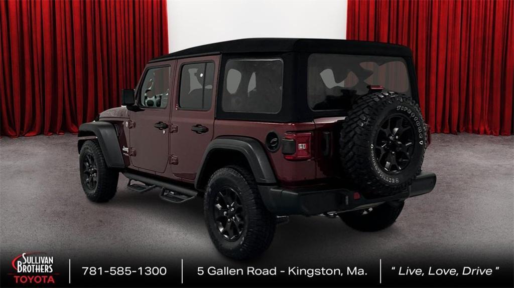 used 2021 Jeep Wrangler Unlimited car, priced at $31,887