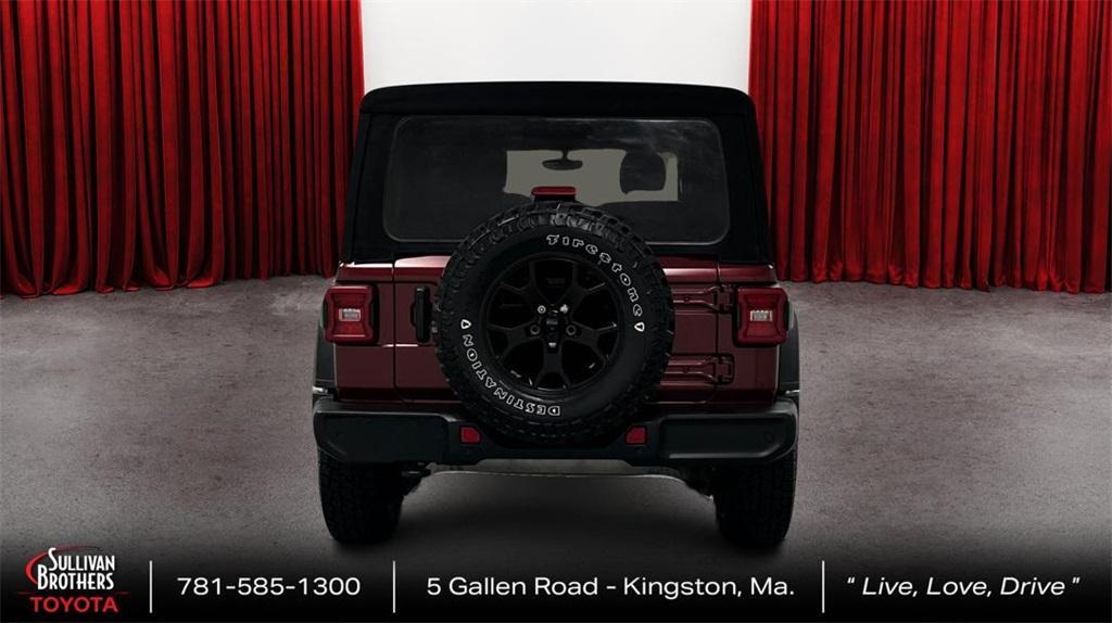 used 2021 Jeep Wrangler Unlimited car, priced at $31,887