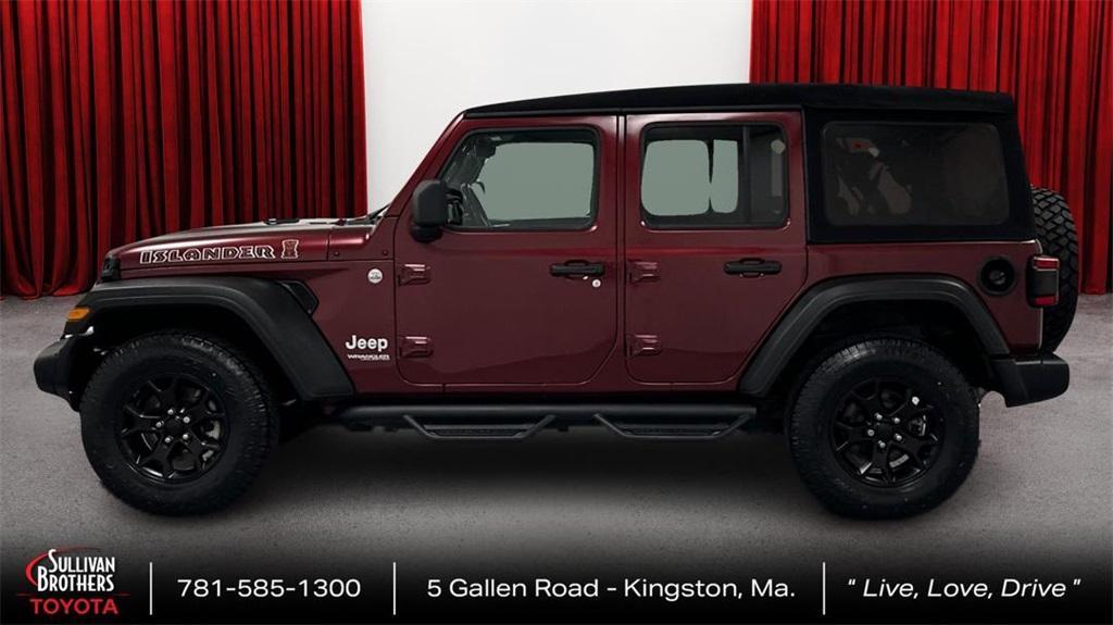 used 2021 Jeep Wrangler Unlimited car, priced at $31,887