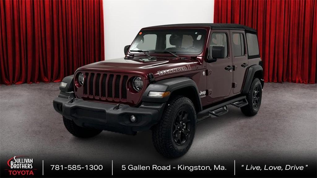 used 2021 Jeep Wrangler Unlimited car, priced at $31,887