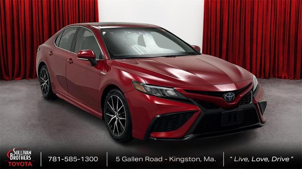 used 2021 Toyota Camry Hybrid car, priced at $29,633