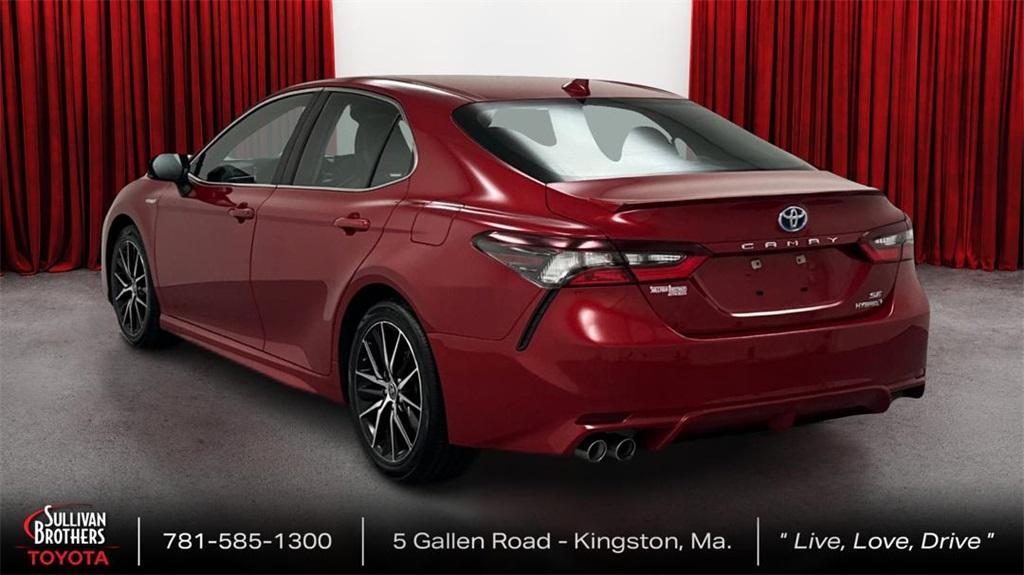 used 2021 Toyota Camry Hybrid car, priced at $29,633