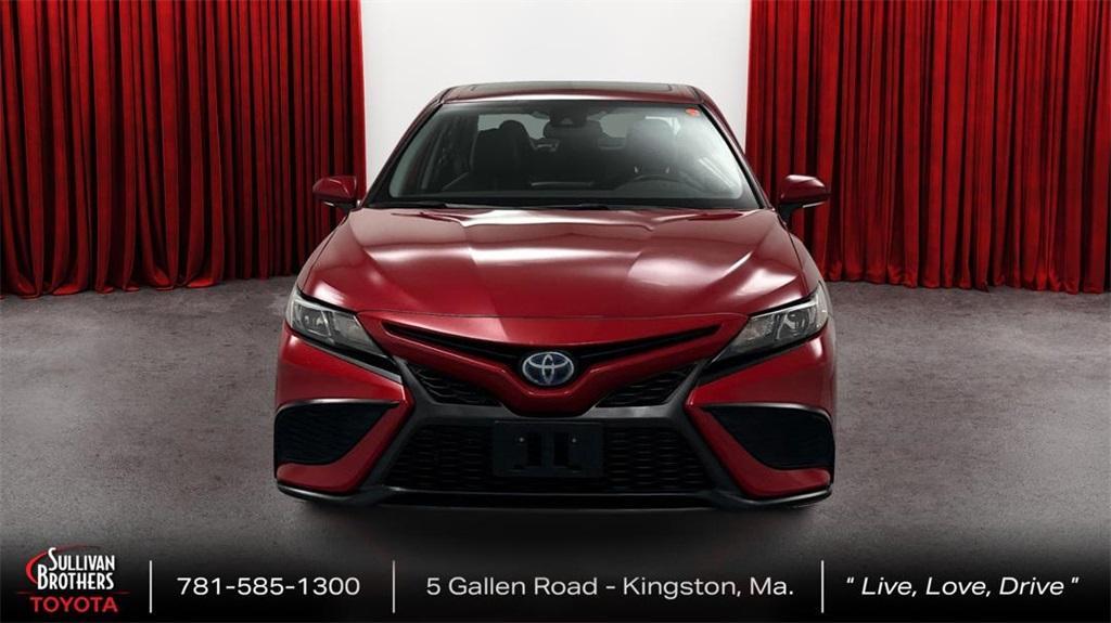 used 2021 Toyota Camry Hybrid car, priced at $29,633