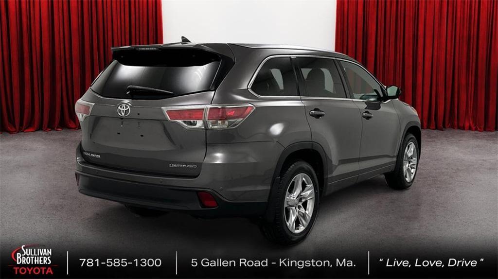 used 2015 Toyota Highlander car, priced at $20,998