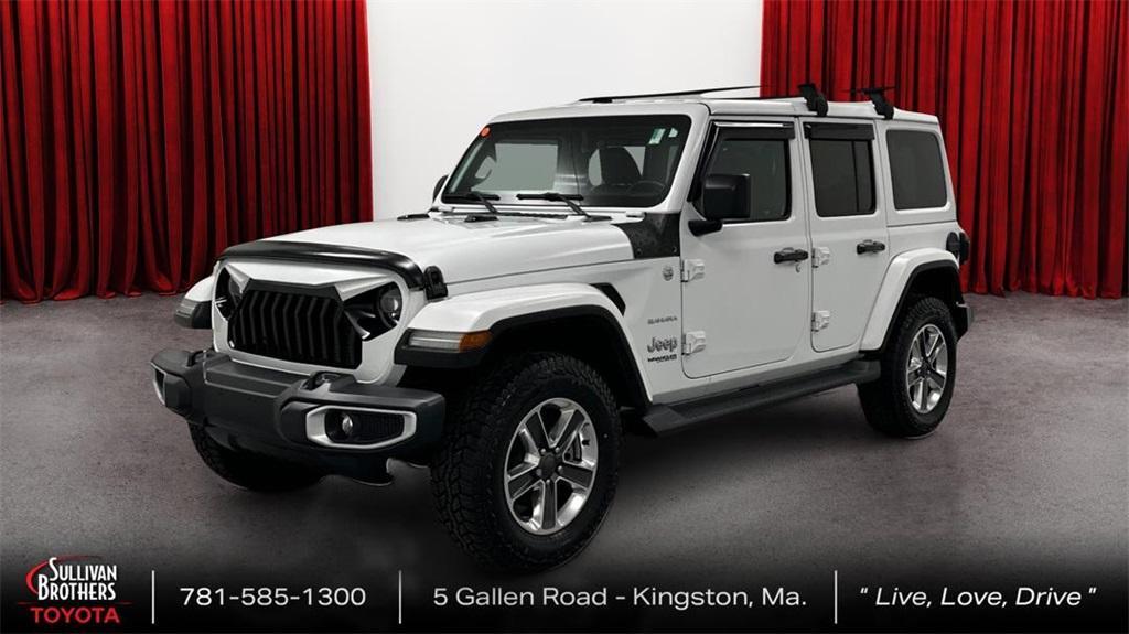 used 2021 Jeep Wrangler Unlimited car, priced at $32,774