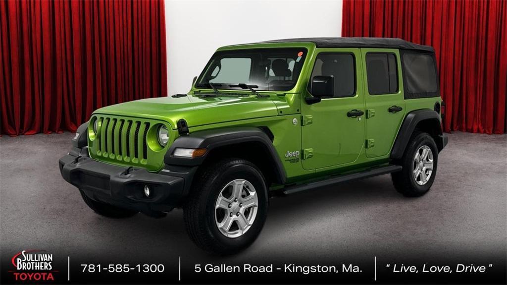 used 2018 Jeep Wrangler Unlimited car, priced at $18,798