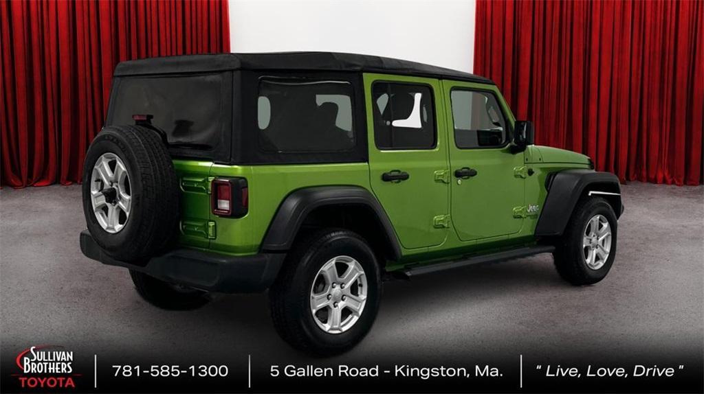 used 2018 Jeep Wrangler Unlimited car, priced at $18,798