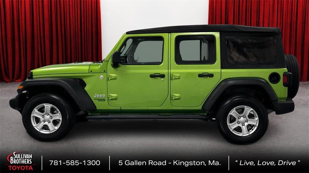 used 2018 Jeep Wrangler Unlimited car, priced at $18,798