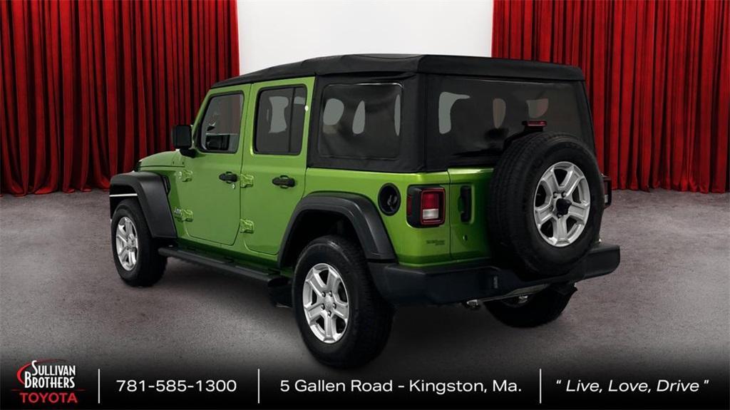 used 2018 Jeep Wrangler Unlimited car, priced at $18,798