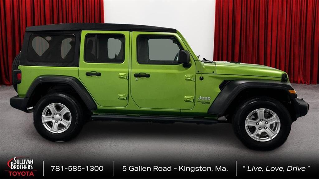 used 2018 Jeep Wrangler Unlimited car, priced at $18,798