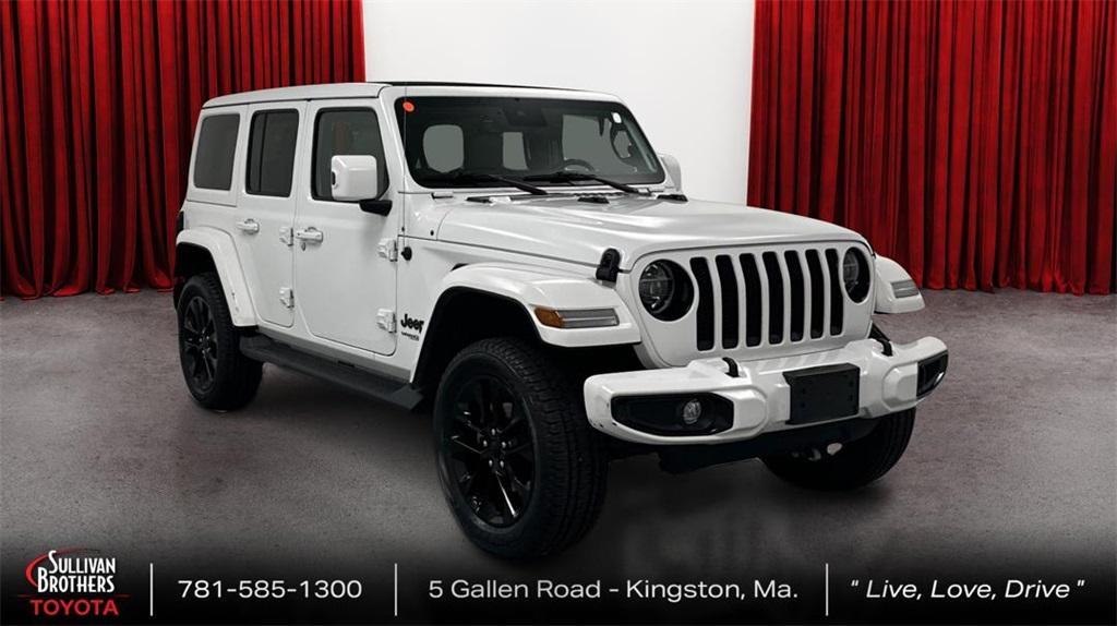 used 2021 Jeep Wrangler Unlimited car, priced at $39,987