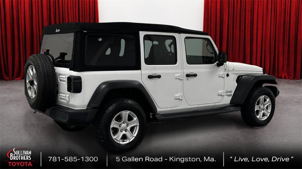 used 2018 Jeep Wrangler Unlimited car, priced at $21,816