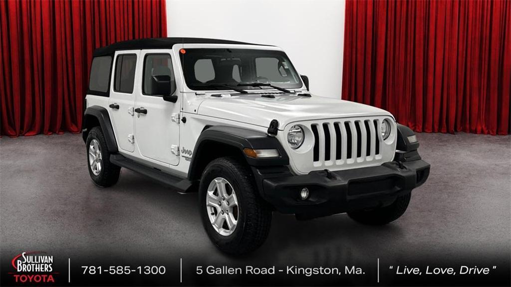 used 2018 Jeep Wrangler Unlimited car, priced at $21,816