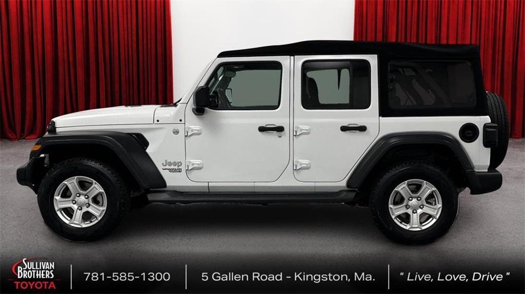 used 2018 Jeep Wrangler Unlimited car, priced at $21,816